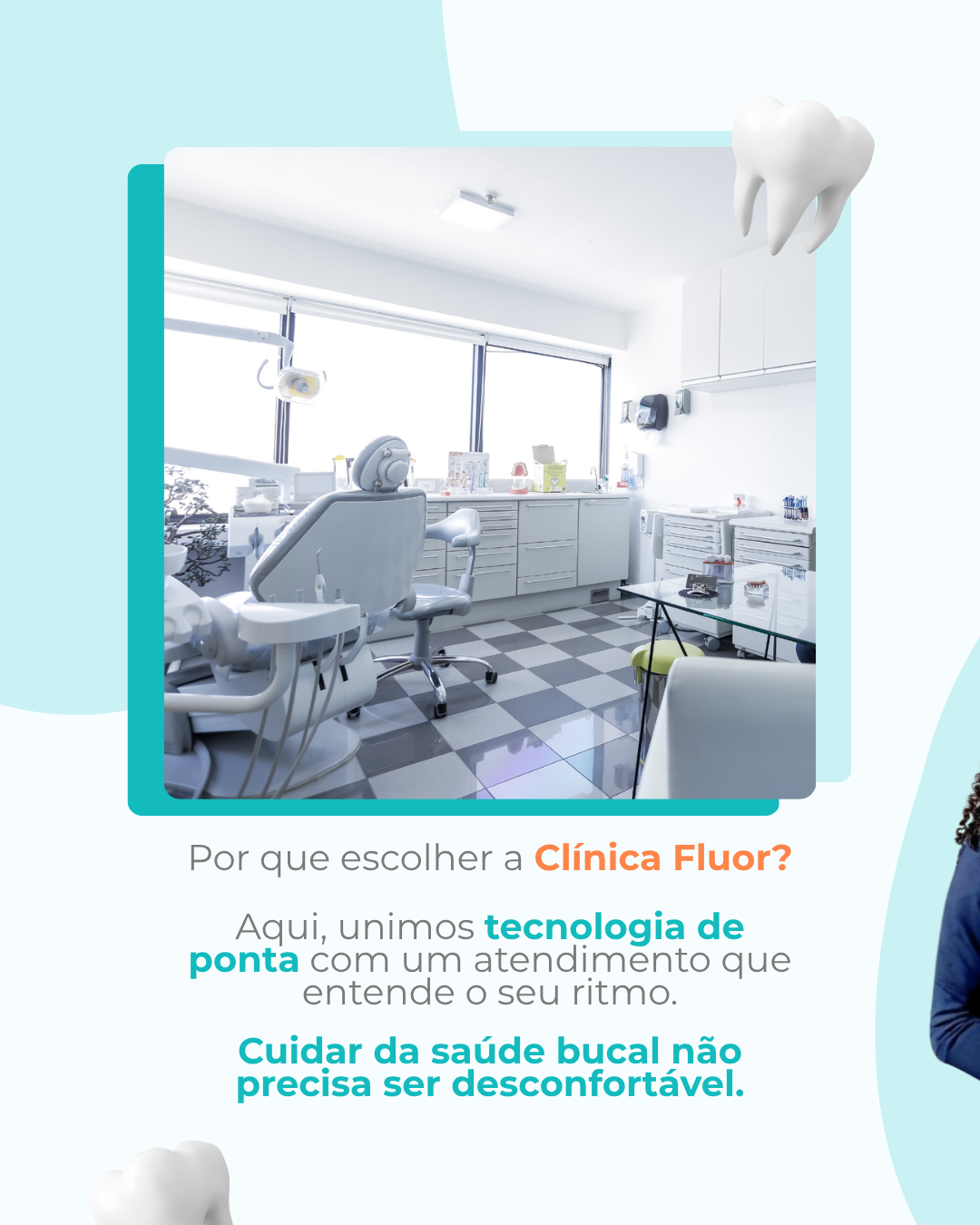 Carrossel Clinica Flúor — lâmina 6