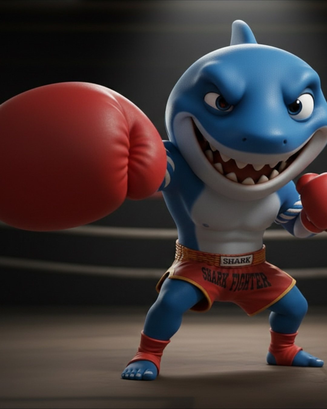 Mascote 3D - Shark Produções — lâmina 1